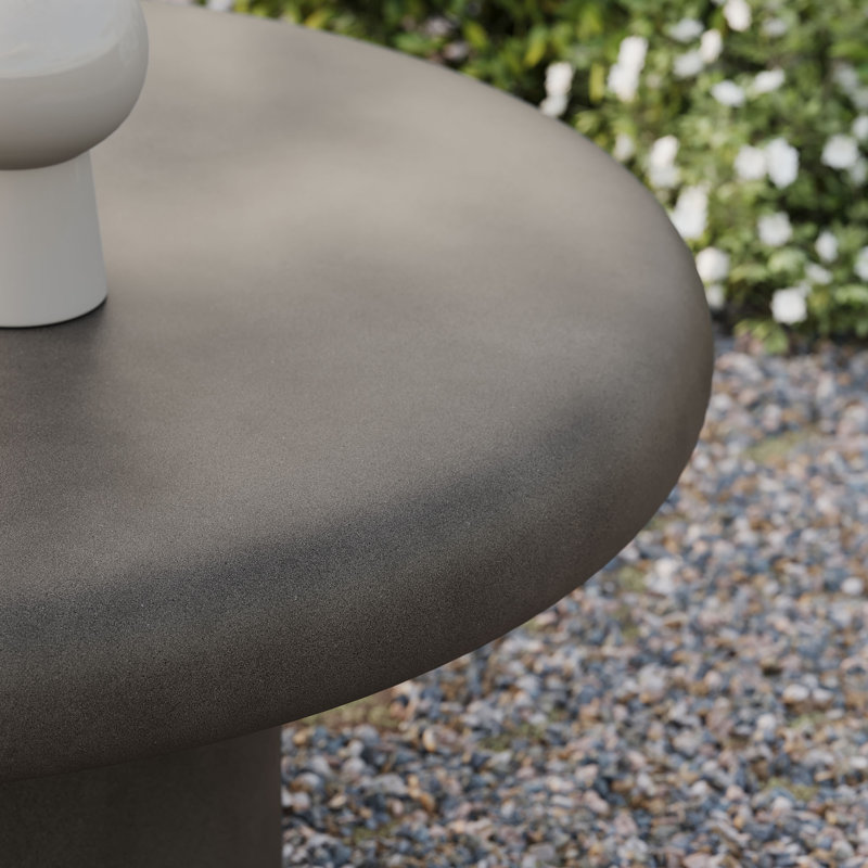 Modway Argos Round 33.86'' Outdoor Coffee Table | Wayfair